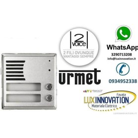 URMET MODULO POSTO ESTERNO AUDIO SINTHESI 2VOICE 2...