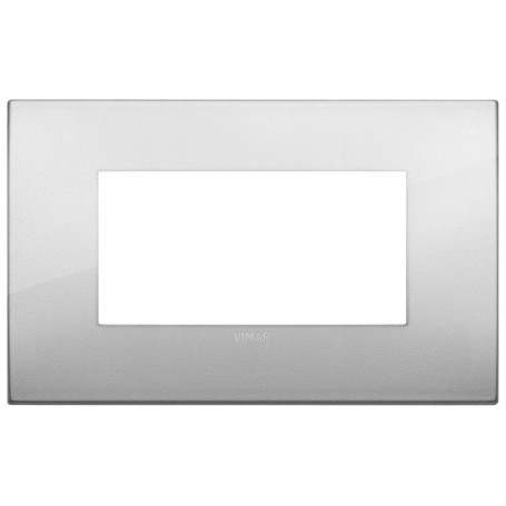 Placca fit 4M argento Vimar 19954.03