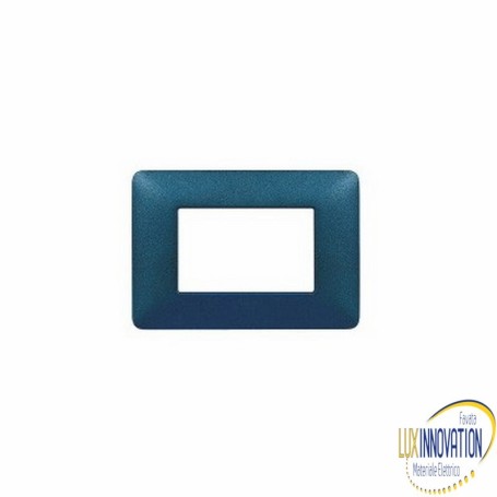 Placca Bticino Matix 3 moduli Bianco Calce Placca Bticino Matix 3 moduli Bianco Calce