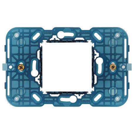 Supporto 2 moduli centrali, con viti, per scatole da incasso 3  Vimar Arkè 19612