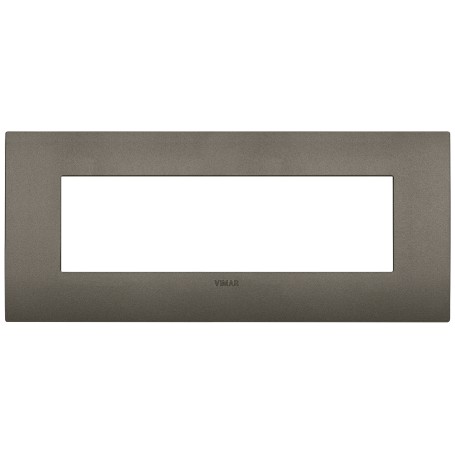 Placca fit 7 moduli metallo metal Vimar 19957.14