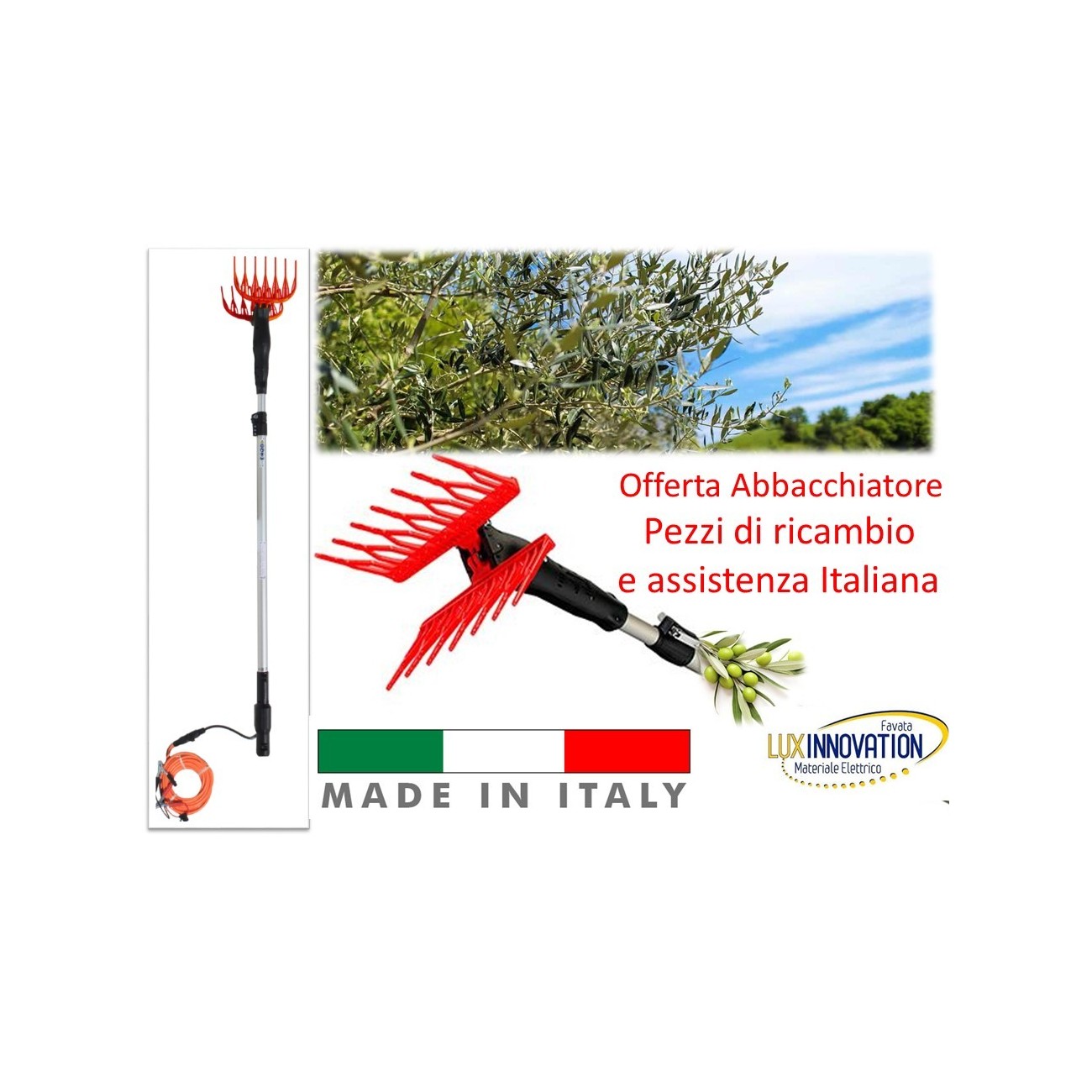 ABBACCHIATORE OLIVE IN OFFERTA - MADE IN ITALY