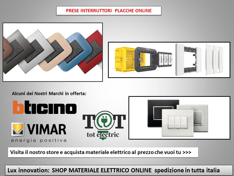 Materiale elettrico online