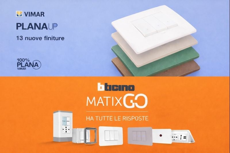 BTicino MatixGO o Vimar Plana Up? Quale scegliere