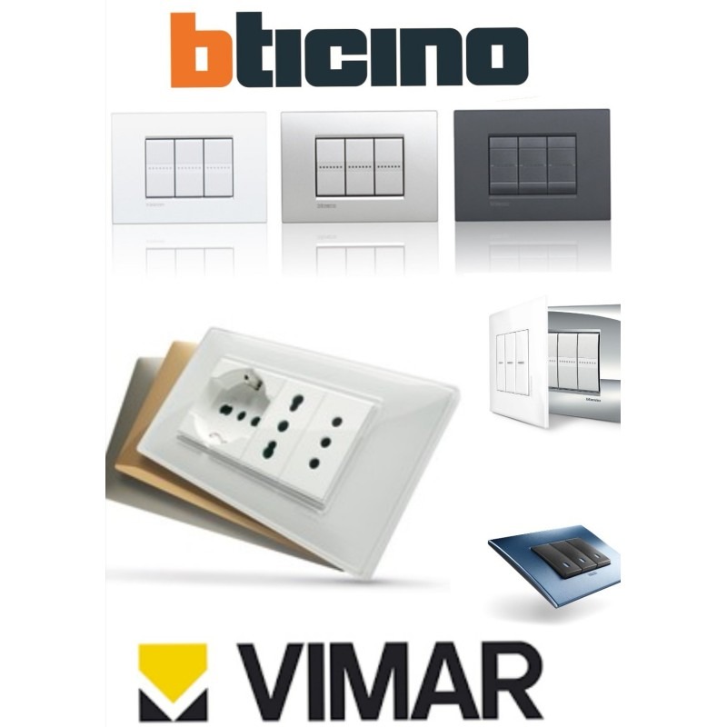 Vimar e Bticino sono due aziende leader nel settore elettrico